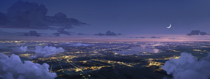 naktinis miestas
