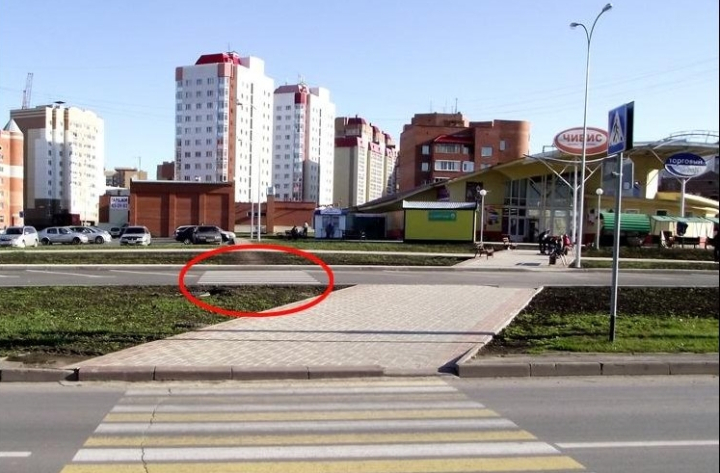 pėsčiųjų perėja rusijoje